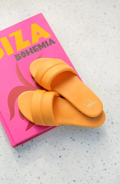 Shop Beek Sugarbird Slide Sandal In Poppy
