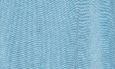 Shop Original Penguin Birdseye Tipped Cotton Piqué Polo In Mosaic Blue