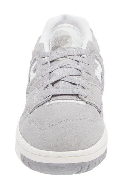 Shop New Balance 550 Basketball Sneaker In Concrete/ White