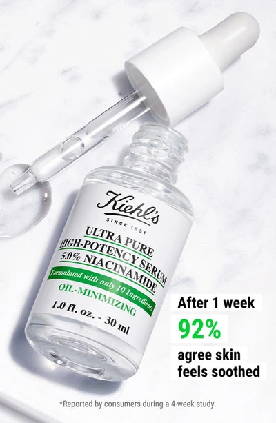 Shop Kiehl's Since 1851 Ultra Pure High-potency Serum 5.0% Niacinamide, 1 oz