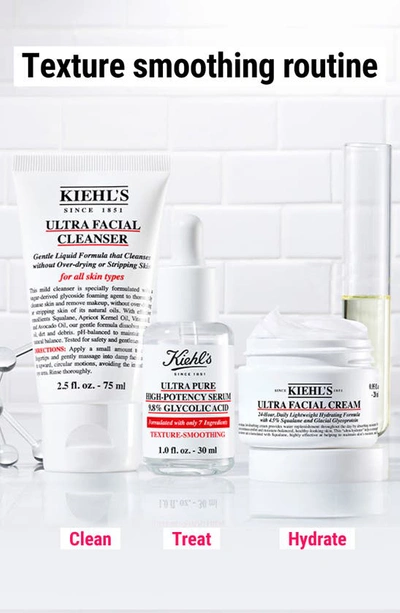 Shop Kiehl's Since 1851 Ultra Pure High-potency Serum 9.8% Glycolic Acid, 1 oz