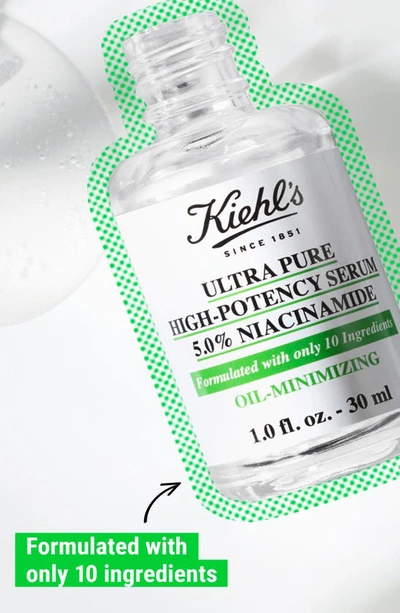 Shop Kiehl's Since 1851 Ultra Pure High-potency Serum 5.0% Niacinamide, 1 oz