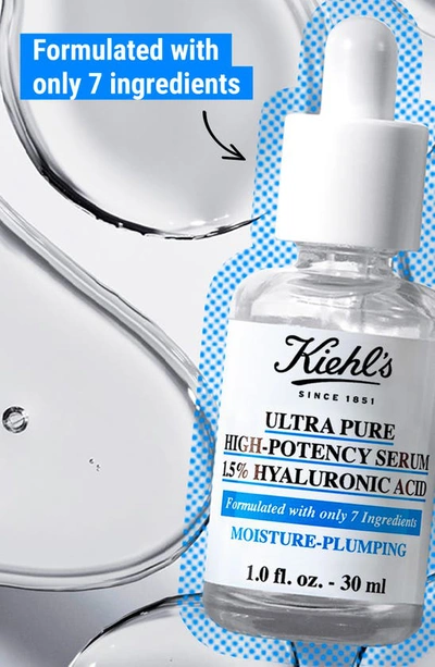 Shop Kiehl's Since 1851 Ultra Pure High-potency Serum 1.5% Hyaluronic Acid, 1 oz