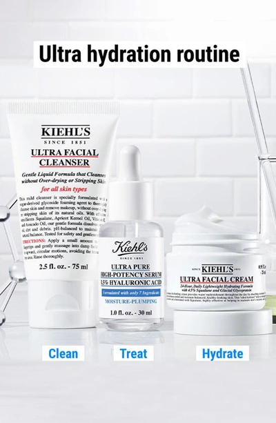 Kiehl's Since 1851 Ultra Pure High-potency 1.5% Hyaluronic Acid Serum, 1 Oz.