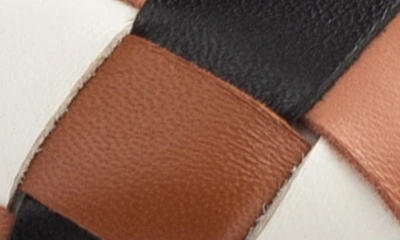 Shop Mercedes Castillo Thalia Nappa Leather Sandal In Black-multi