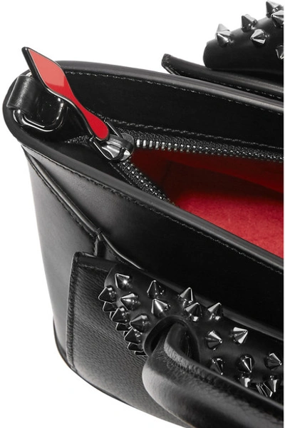 Shop Christian Louboutin Eloise Small Spiked Leather Tote