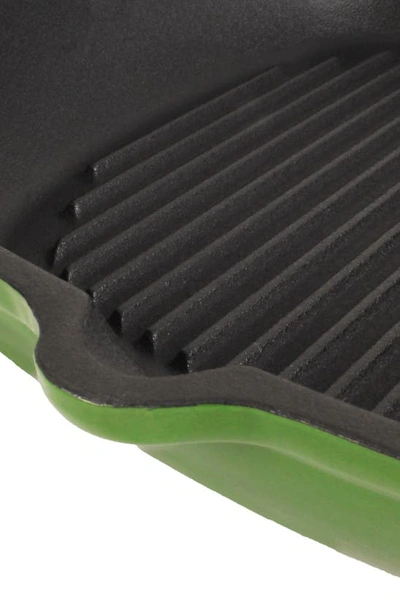Berghoff Neo 2-piece Cast Iron Grill Set In Green