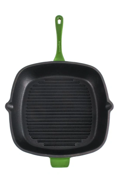 Berghoff Neo 2-piece Cast Iron Grill Set In Green