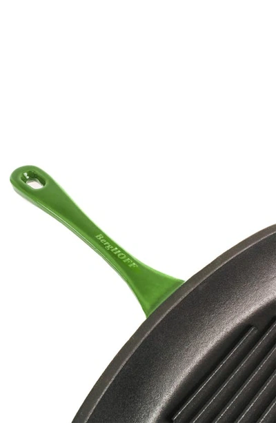Berghoff Neo 2-piece Cast Iron Grill Set In Green