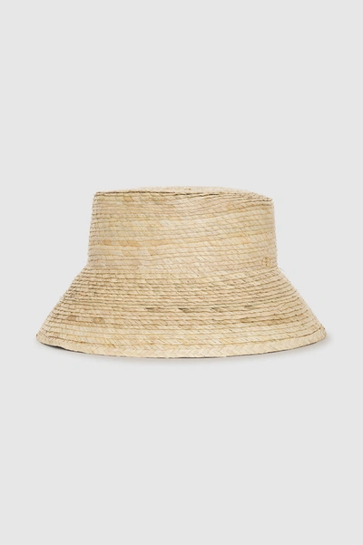 Shop Anine Bing Cabana Bucket Hat In Natural