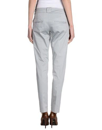 Shop Dondup Casual Pants In Light Grey