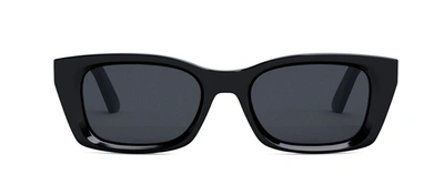 Shop Dior Midnight S3i 10a0 Rectangle Sunglasses