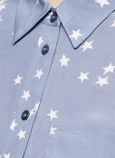 Shop Equipment 'slim Signature' Star Print Silk Shirt