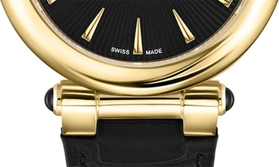 Ferragamo Idillio Strap Watch Woman Wrist Watch Gold Size - Stainless Steel In Gold