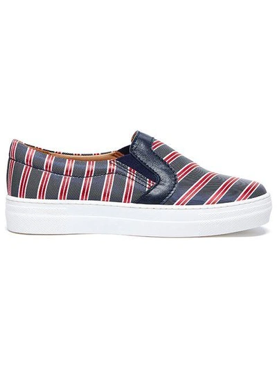 Shop Swear 'varsity' Slip-on Sneakers In Blue