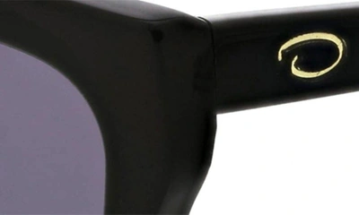 Shop Oscar De La Renta Butterfly Cat Eye Sunglasses In Black