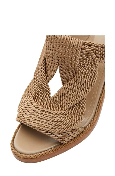 Shop Lafayette 148 New York Darian Knot Sandal In Taupe