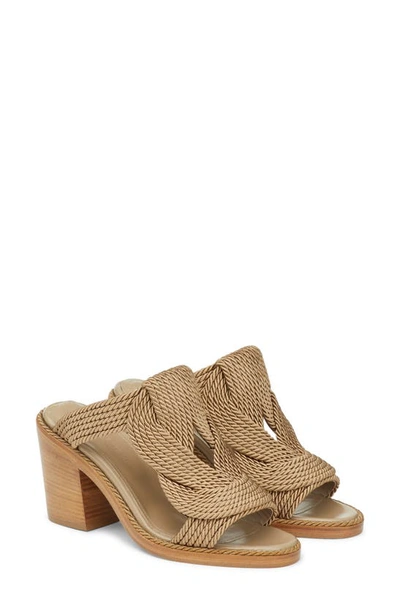Shop Lafayette 148 New York Darian Knot Sandal In Taupe