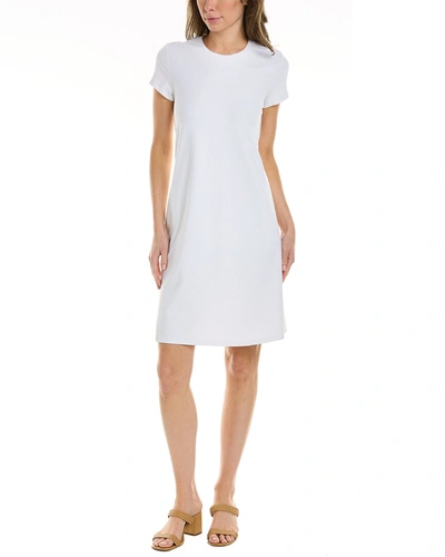 Shop J.mclaughlin J. Mclaughlin Catalina Cloth Swing Dress In White