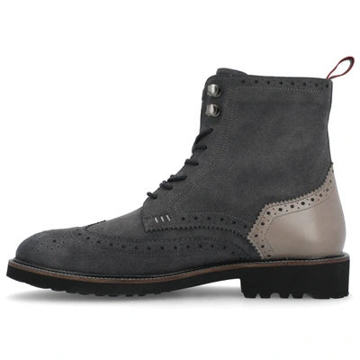 Thomas & Vine Welch Wingtip Ankle Boot In Pink
