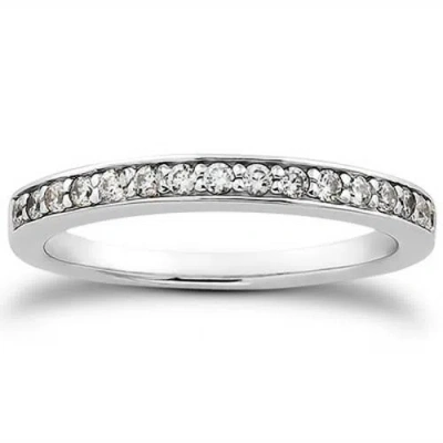 Pompeii3 1/2ct Diamond Engagement Matching Wedding 14k White Gold Ring Set In Multi