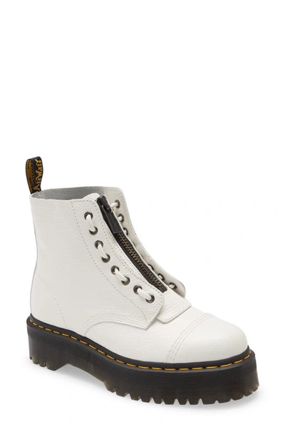 Shop Dr. Martens' Sinclair Platform Bootie In White