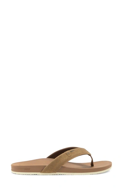 Reef Kids' Lil Cushion Phantom Flip Flop In Tan