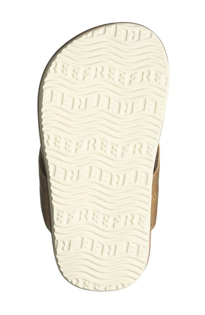 Shop Reef Kids' Lil' Cushion Spring Flip Flop Sandal In Tan