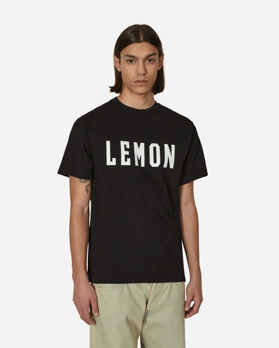 Shop Sequel Lemon T-shirt In Black