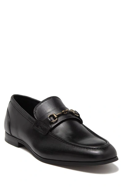 Shop Vittorio Russo Leyton Horsebit Loafer In Vit Val Black