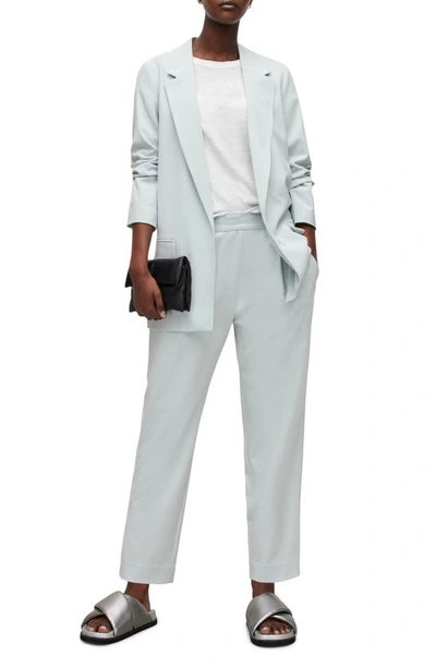 Shop Allsaints Aleida Tri Trousers In Iced Blue