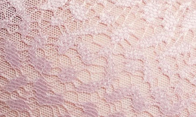 Shop Dkny Modern Lace Unlined Demi Bra In Elderberry