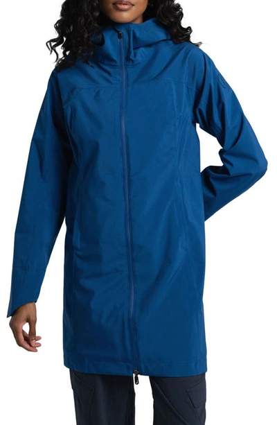 Shop Lole Element Long Rain Jacket In Limoges