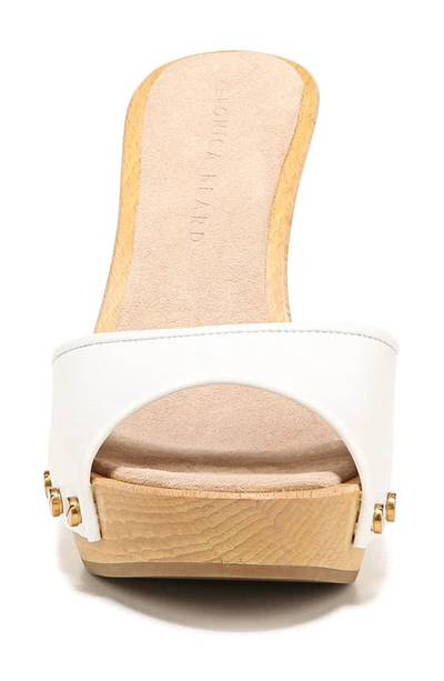 Shop Veronica Beard Layne Slide Sandal In Coconut