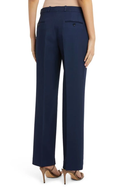 Shop Etro Tailored Trousers In Navy 410