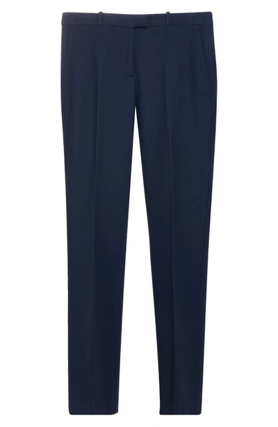 Shop Etro Tailored Trousers In Navy 410