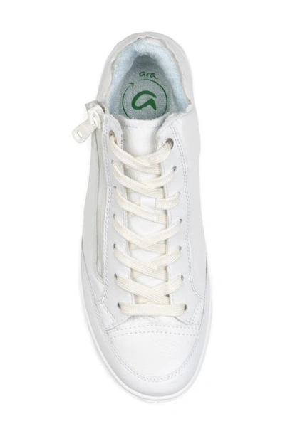 Shop Ara Aurora High Top Sneaker In White Calf