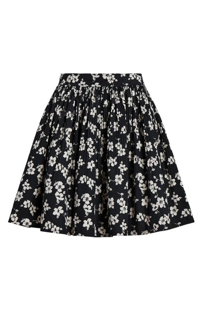 Shop Polo Ralph Lauren Ian Floral A-line Skirt In Romantic Hibiscus