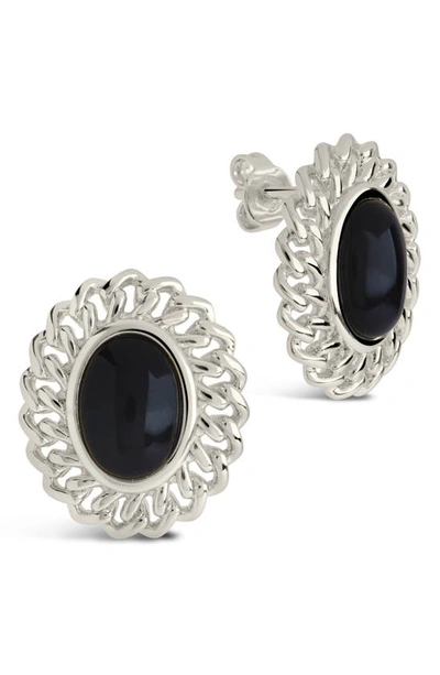 Shop Sterling Forever Ainsley Stud Earrings In Silver