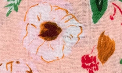 Shop Little Unicorn 3-pack Print Cotton Muslin Blankets In Vintage Floral