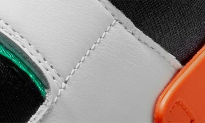 Shop Nike Air Huarache Sneaker In White/ Safety Orange/ Green