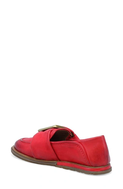 A.s.98 Thaine Loafer In Red