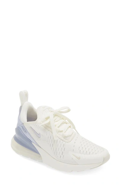 Shop Nike Air Max 270 Sneaker In Sail/ Purple/ Phantom/ Indigo