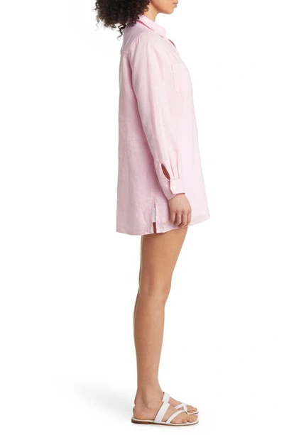 Shop Lilly Pulitzer Sea View Swim Cover-up In Pink Blossom