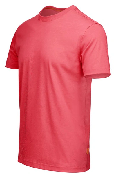 Shop Swims Aksla Solid Crewneck T-shirt In Campari