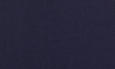 Shop Acne Studios Tailored Wool Blend Trousers In Dark Navy