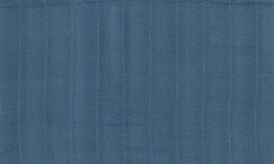 Little Unicorn Cotton Muslin Quilted Throw In Blue Dusk