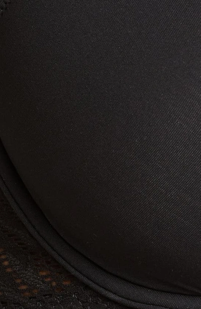 Natori Underwire Front Close Contour Bra In Black