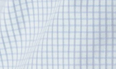 Shop Eton Contemporary Fit Stretch Check Dress Shirt In Light/ Pastel Blue