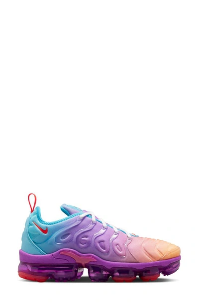 Shop Nike Air Vapor Max Plud Running Shoe In Fuchsia Dream/ Bright Crimson